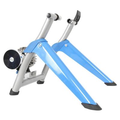 China 7 Speeds with Cable Bike Trainer Roller Magnetic Bike Indoor Trainers Bike Roller Foldable Bike Roller Trainer for Bicycle Training Fitness for sale