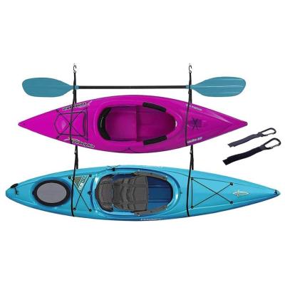 China 2 modern double kayak hanger kayak storage strap kayak bridle system canoe crane for sale