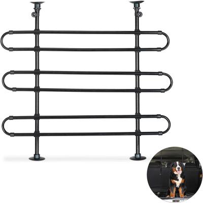 China Universal Adjustable Dogs Pet Barrier for Cars Trucks SUV Dog Car Gate Car Dog Barrier for sale