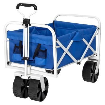 China Wholesale Wholesale Folding Cart Outdoor Camping Folding Trolley Folding Trolley Cart Tools Garden Trolley Cart for sale