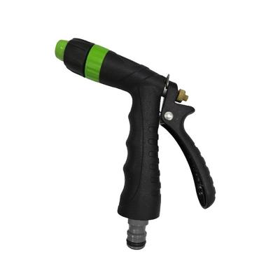 China Garden Soft ABS Plastic High Pressure Handle 3 Functions Hose Nozzle Hand Water Sprayer Gun for sale