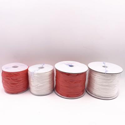 China 1.2mm 1.6mm PE TIR fiber braided cored wire used for sturgeon fishing and frog fishing for sale