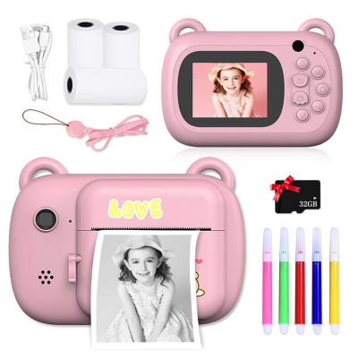 China Recording Function Children Camera Digital Photo Camera Kids Photography Digital Camera with 2.4Inch IPS Screen, 1080P HD, 32G TF Card for sale