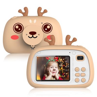 China Recording Function Kids Camera Digital Photo Camera Kids Photography Digital Camera with 2.4 Inch IPS Screen, 720P HD, 32G TF Card for sale