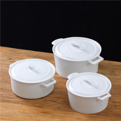 China Wholesale high quality custom made porcelain cookware stocked size ceramic cooking pot set for home kitchen for sale