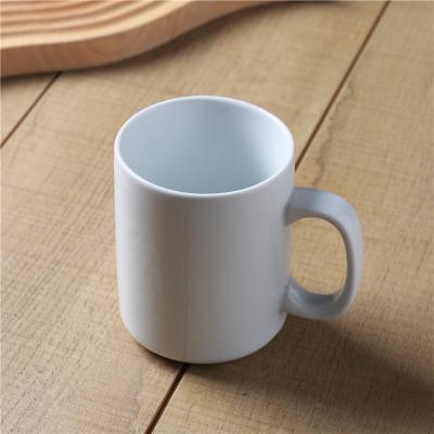 China Viable Wholesale Cheap Prices Cylinder Shape Coffee Mug Porcelain Ceramic Mug Espresso Latte With Handle for sale