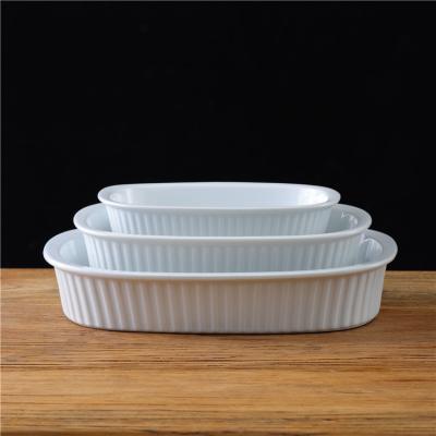 China Wholesale Custom Viable Custom Size Goog Rectangle Pizza Size Pizza Ceramic Bakeware Molds For Home Kitchen for sale