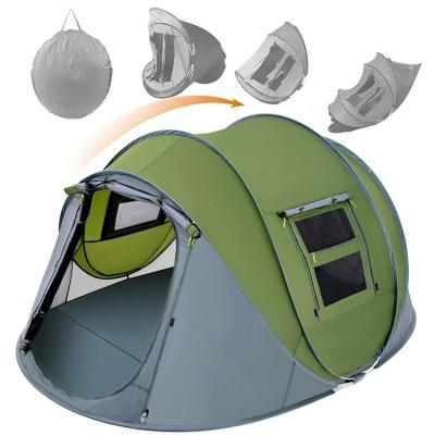 China Water proof; Protecting from the wind; Portable; Easty Set Up 4 Person Pop Up Tent Waterproof Automatic Easy Setup 2 Pop Up Family Pop Up Tents For Camping Hiking And Traveling for sale