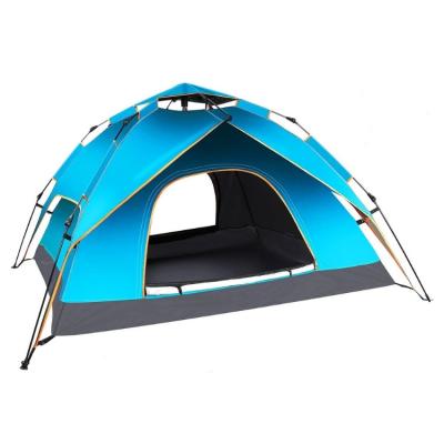 China Water Make 4 Person UV-Resistant 2 in 1 for Outdoor 60s Setup with Carry Bag Portable Camping Pop Up Waterproof Windproof Family Tent Tents for sale