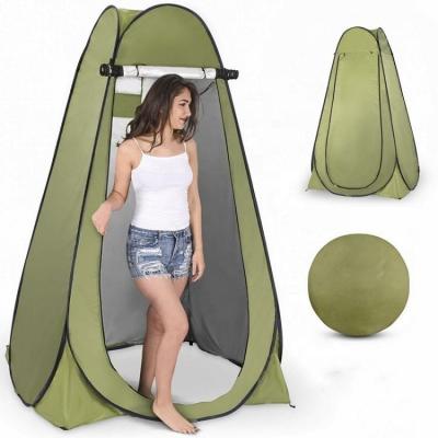 China UPF 50+ Water Proof Automatic Shower Tent Portable Instant Privacy Shelter Toilet Changing Room UPF 50+ for Outdoor Camp Beach for sale