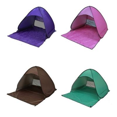 China Water Make Noise UV-Resistant 2 Person Sun Shade Beach Tent, Anti UV Umbrella Shelter, Resistant Easy Setup With Portable Carry Bag for sale