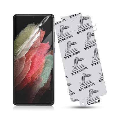 China Full Cover 3D Full Cover Screen Protector Hydrogel Film 3D Soft Flexi-memory Film For Samsung S21 for sale