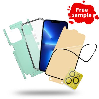 China Promotion wholesale Anti-broken D30-Buffer explosion-proof film for iPhone 3D 9H HD tempered glass screen protector in stock for sale