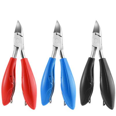 China Fast Delivery Super Strong Curved Sharp Blade Nail Pliers Pointed Large For Thick Hard Toe Nails for sale