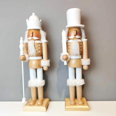 China High Quality Wooden Christmas Nutcracker Soldier Home Decor 38cm/15in from Europe for sale