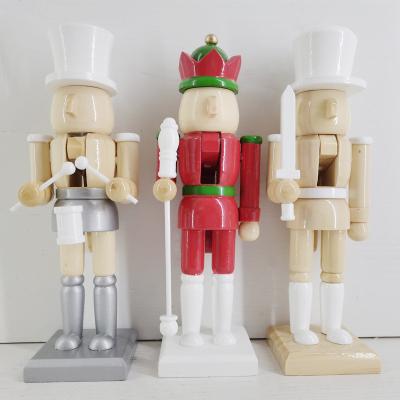 China PINEWOOD 8in H Christmas Nutcracker Soldier Simple Style for sale