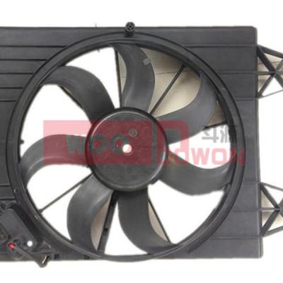 China Motor DYVW-12-005 5U0959455B FOR TRAVEL G5 POLO 06 - AIR CONDENSER FAN.RADIATOR FAN assembly. FAN.AUTO COOLING PARTS. for sale