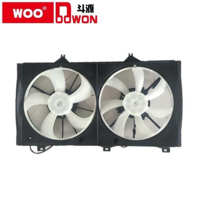 China Motor DYTY-7-044 16711-28130 FOR CAMR.Y AIR CONDENSER FAN.RADIATOR FAN ASSEMBLY. FAN.AUTO COOLING PARTS. for sale