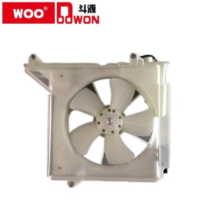 China Motor DYTY-7-021 16360-14040 / 88590-02040 FOR VIO.S 03-07 AIR 1.3L CONDENSER FAN.RADIATOR FAN ASSEMBLY. FAN.AUTO COOLING PARTS. for sale