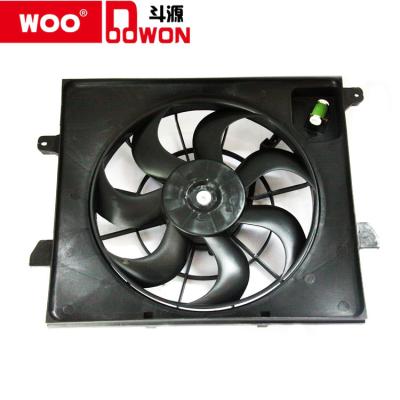 China Motor DYKA-5-043 25380-2X000 FOR SOUL AIR CONDENSER FAN.RADIATOR FAN ASSEMBLY. FAN.AUTO COOLING PARTS. for sale