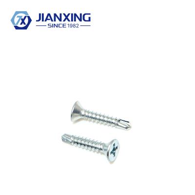 China Flat Head Phillips Driving Self Drilling Screw Flat Roofing Screw for sale