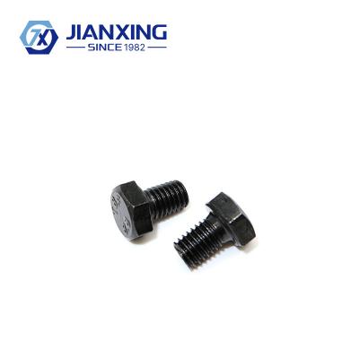 China DIN 8.8 Bolt External Hex Head Bolt HEX With Black High Strength for sale