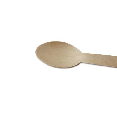 China Popular Bamboo Pulp Design Spoon Wood Guaranteed High Quality Bamboo Cutlery Disposable Bamboo Spoon for sale