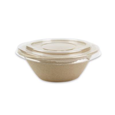 China Original Modern Cheap Price Container Box350ml Bamboo Fiber Bamboo Pulp Bowl for sale