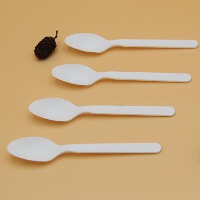 China Various CPLA Knife Spoon Wooden Fork Set Disposable Disposable Pla PLA Wooden Spoon Wholesale for sale