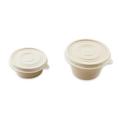 China Modern Custom Biodegradable Disposable Food Box Disposable 4oz Sauce Box Lid for sale