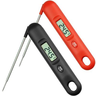 China Home Appliances Free Shipping Portable Digital Instant Read Waterproof Meat Thermometer with Folding Probe BBQ Grill Meat Thermometer for sale