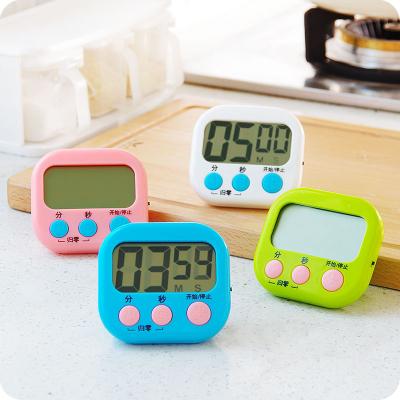 China Viable Electronic Timer with Magnetic Back Pocket LCD Display and On/Off Switch Great Timer for Kitchen Cooking for sale