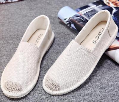 China Wholesale Cheap Fashion Moccasin Casual Shoes Men's Canvas Shoes Accept Customized Size for sale