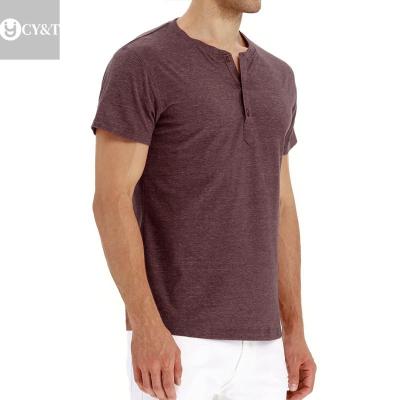 China Plain Logo Print Summer High Quality Cotton Anti-Wrinkle Custom T Shirt Men's Premium 100% Cotton T-shirt for sale