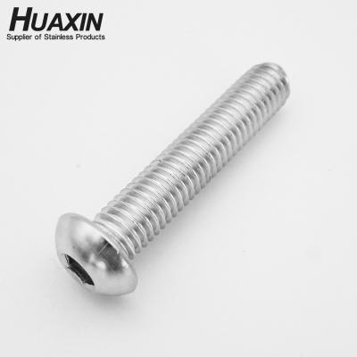 China High Quality Stainless Steel A2 AISI304 Button Head Bolts Socket M6*16 650pcs/box for sale