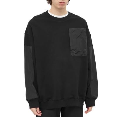 China 100% CUSTOM HIGH QUALITY LUXURY MEN'S OVERSIZED SWEATSHIRT Anti-wrinkle COTTON DROP SHOULDER STREETWEAR PULLOVER CREWNECK for sale