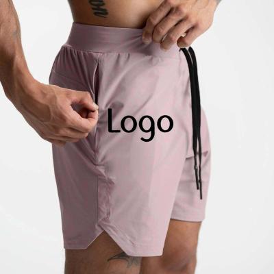 China QUICK DRY Men's Breathable Active Training Exercise Polyester Jogging Running Shorts Polyester for sale