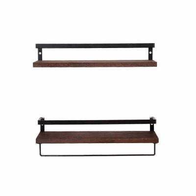 China Wall Mounted Wooden Storage Shelves Modern Wall Mounted Shelves Kitchen for sale