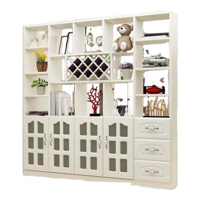 China Simple modern decoration extendable double-sided sideboard double-sided cabinet living room cabinet porch wine partition locker customization for sale