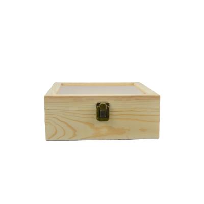 China China Multi-Grid Wooden Box Creative Multi-Grid Wooden Box Packaging Multi-Function Essential Oil Test Tube Display Wooden Box Custom for sale