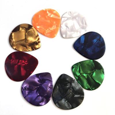 China Wholesale Popularity Factory Guitar Ukulele Picks Celluloid Picks 0.5 0.75 ABS Finger Shrapnel 1 Picks for sale