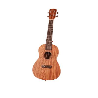 China Mahogany factory supply small 23 inch acoustic ukulele portable basswood guitar for sale