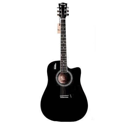 China Engleman Solid Fir B-D40B Manufacturer Supply High Quality 41 Inch Soprano Compound Acoustic Guitar for sale