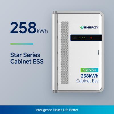 중국 상업 및 산업용 에너지 저장 캐비닛 통합 설계 258kwh 판매용