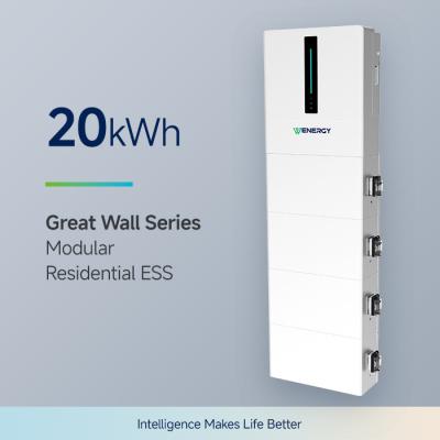 China Lithium Domestic Energy Storage Systems 20kwh Battery Power Storage For Homes for sale