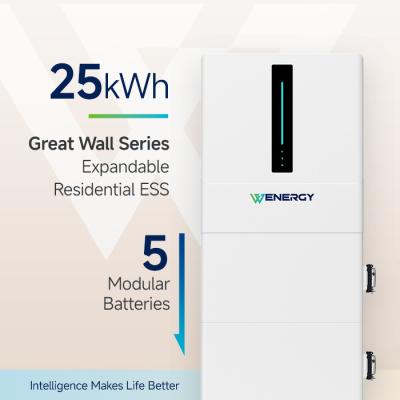 China 25Kwh LiFePO4 Home Energy Storage Battery with IP65 Waterproof Protection for sale