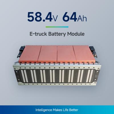 China 58.4V64Ah Good Safety Electric Vehicle Battery Module For Medium Duty Truck for sale