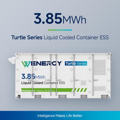 China 3.85MWh Lithium Containerized Battery Storage System met RS485 CAN Ethernet-interface Te koop