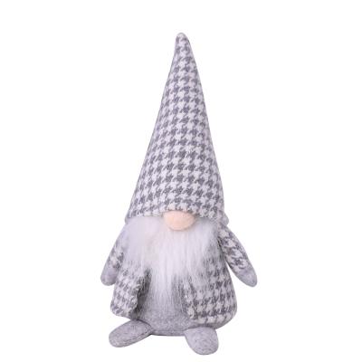 China White Grid Men Dot White Lattice Blanket Face Doll Doll for sale