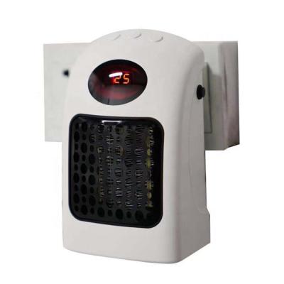 China Overheat Protection 2019 Mini Space Heater, Mini Fan Heater For Office Portable Home Small 900 Watt Wall Plug Heater Used for sale